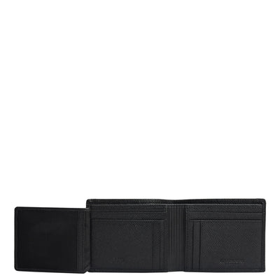 Black Croco Mens Wallet & Belt Gift Set