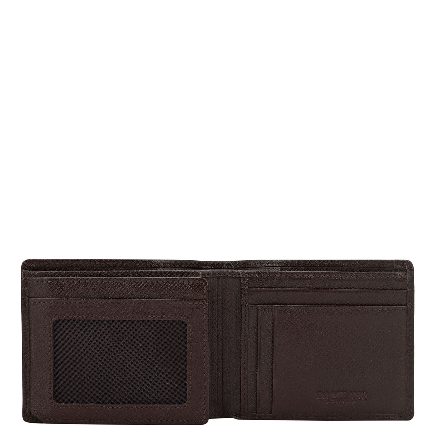 Croco Leather Mens Wallet & Belt Gift Set - Brown