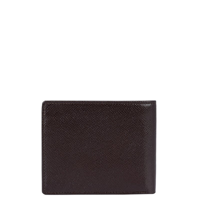 Oak Saffiano Franzy Leather Mens Wallet & Belt Gift Set
