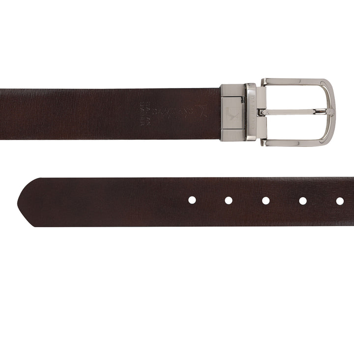 Black & Brown Franzy Leather Mens Wallet & Belt Gift Set