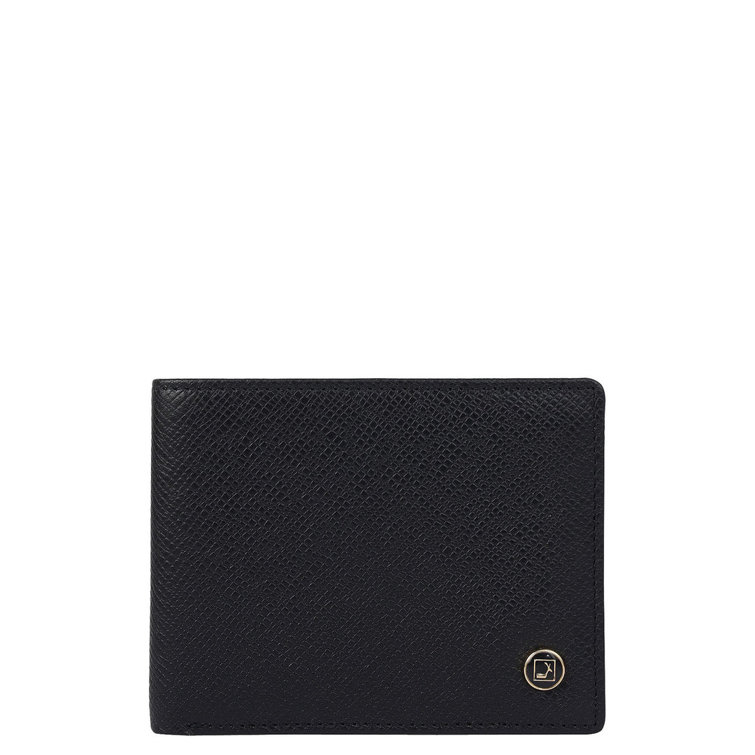 Black & Brown Franzy Leather Mens Wallet & Belt Gift Set