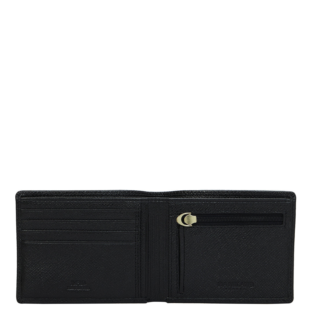 Black & Brown Franzy Leather Mens Wallet & Belt Gift Set