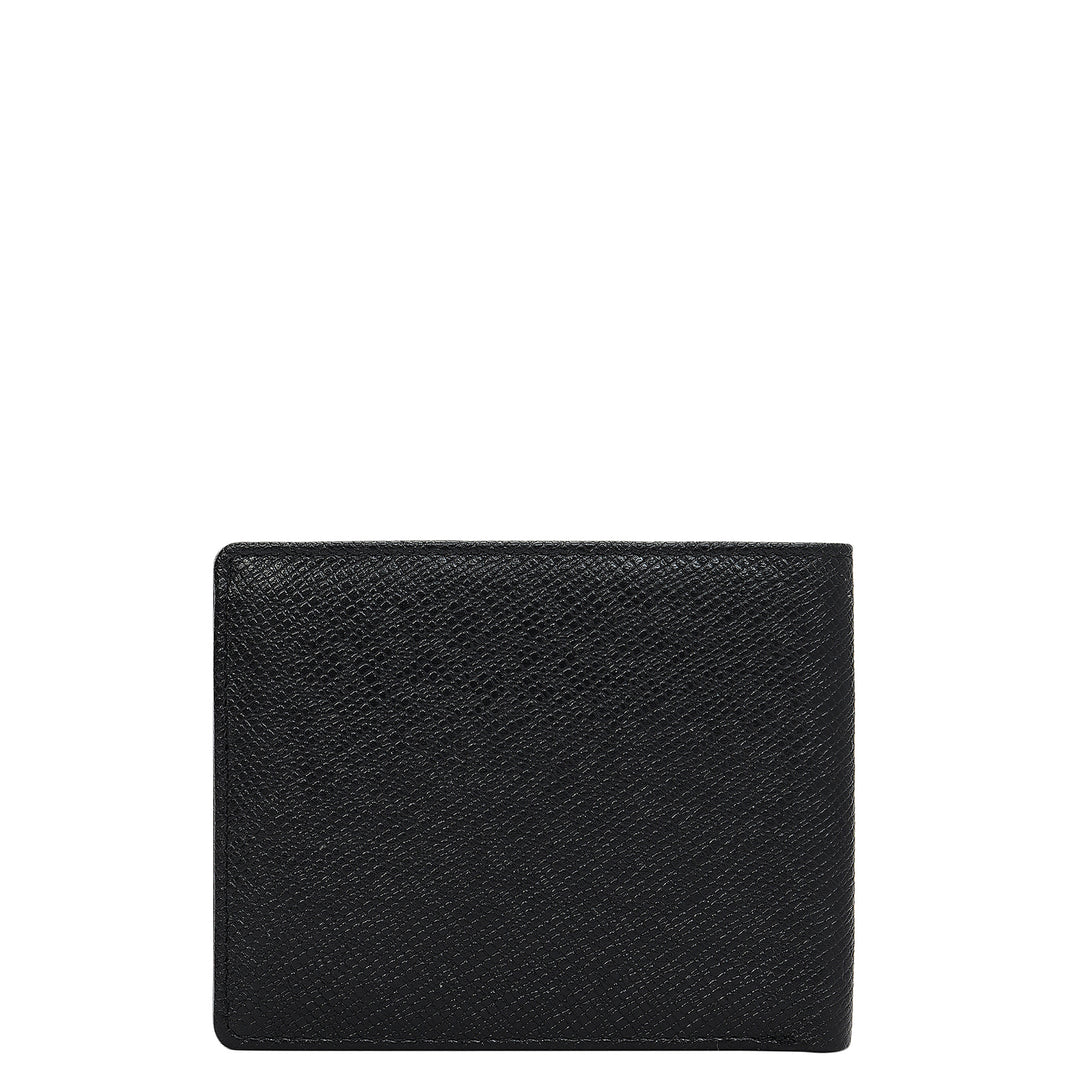 Black & Brown Franzy Leather Mens Wallet & Belt Gift Set