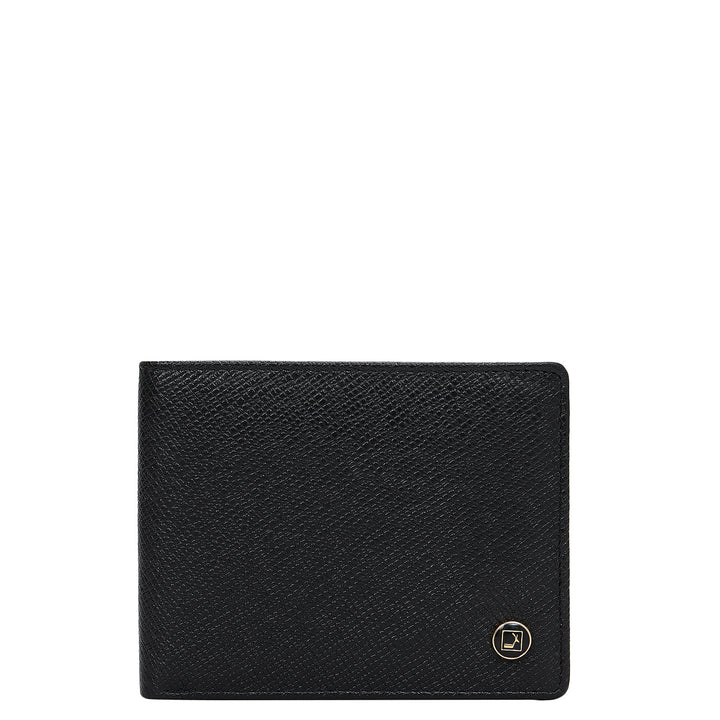Black & Brown Franzy Leather Mens Wallet & Belt Gift Set