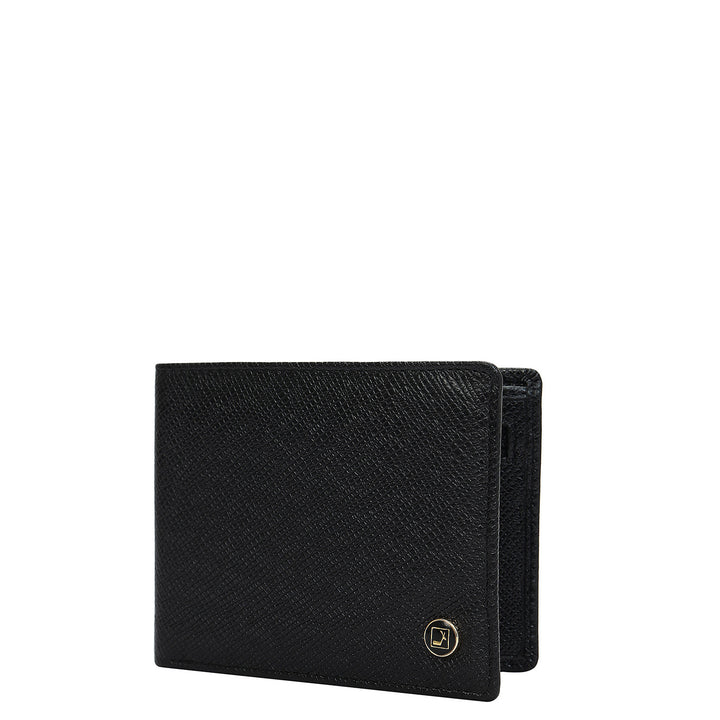 Black & Brown Franzy Leather Mens Wallet & Belt Gift Set
