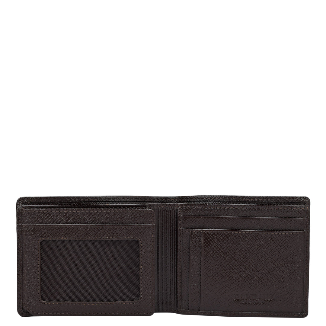 Brown Croco Leather Mens Wallet & Belt Gift Set
