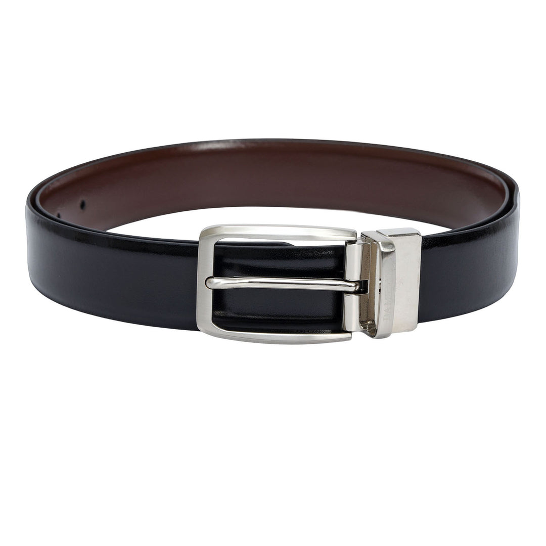 Brown& Black Plain Leather Mens Wallet & Belt Gift Set
