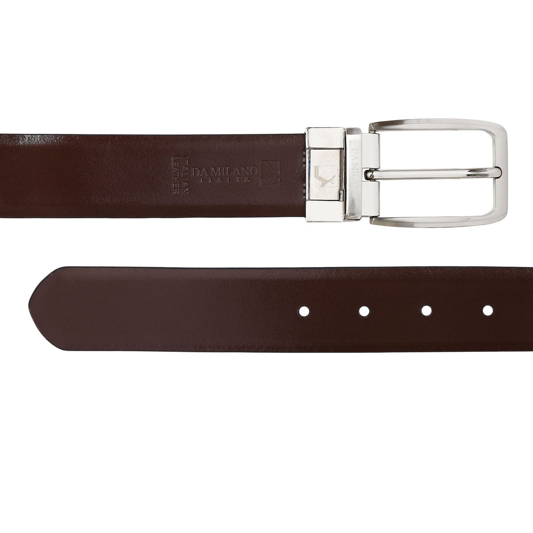 Brown& Black Plain Leather Mens Wallet & Belt Gift Set