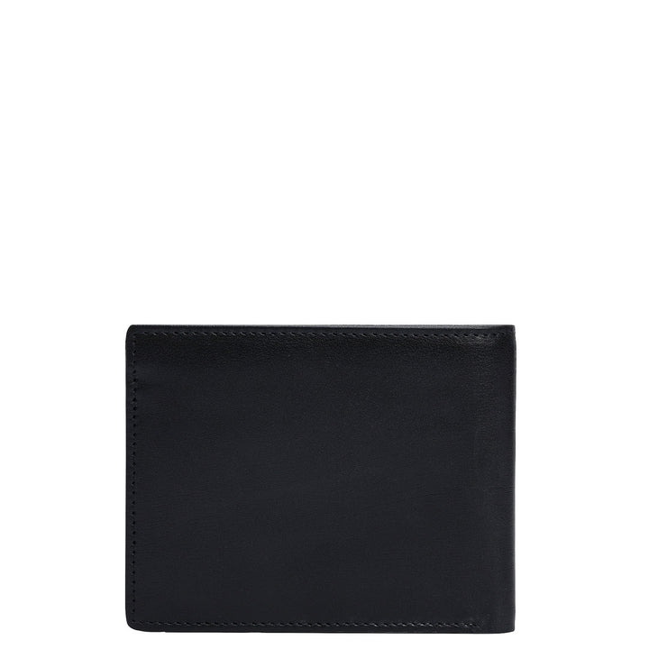Brown& Black Plain Leather Mens Wallet & Belt Gift Set