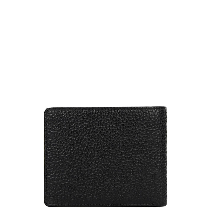 Pebble Leather Men's Gift Set - Black & Cognac