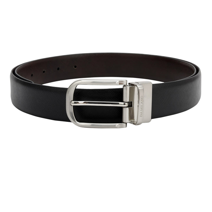 Black Chocolate Franzy Leather Mens Wallet & Belt Gift Set