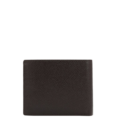 Chocolate Black Franzy Leather Mens Wallet & Belt Gift Set