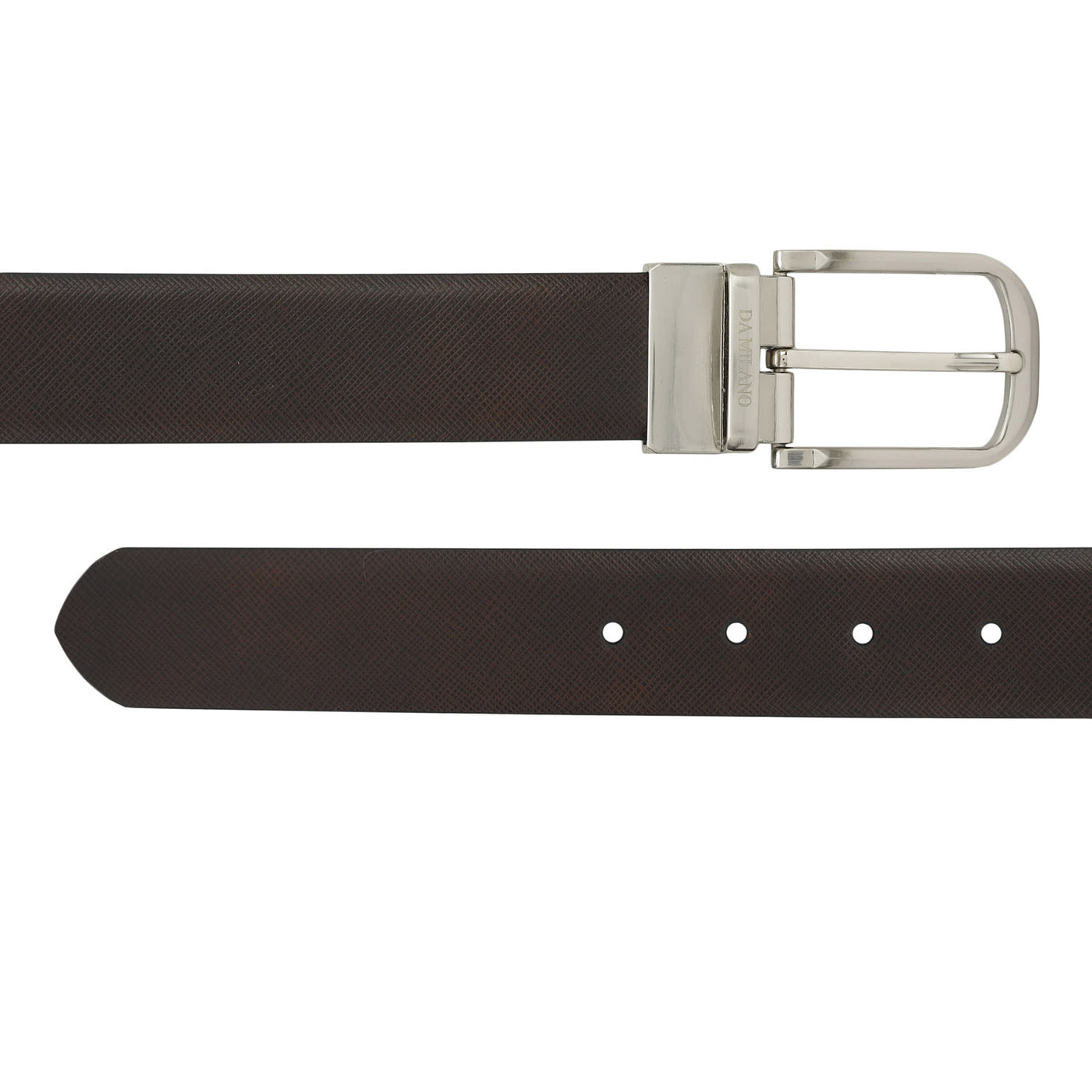 Chocolate Black Franzy Leather Mens Wallet & Belt Gift Set