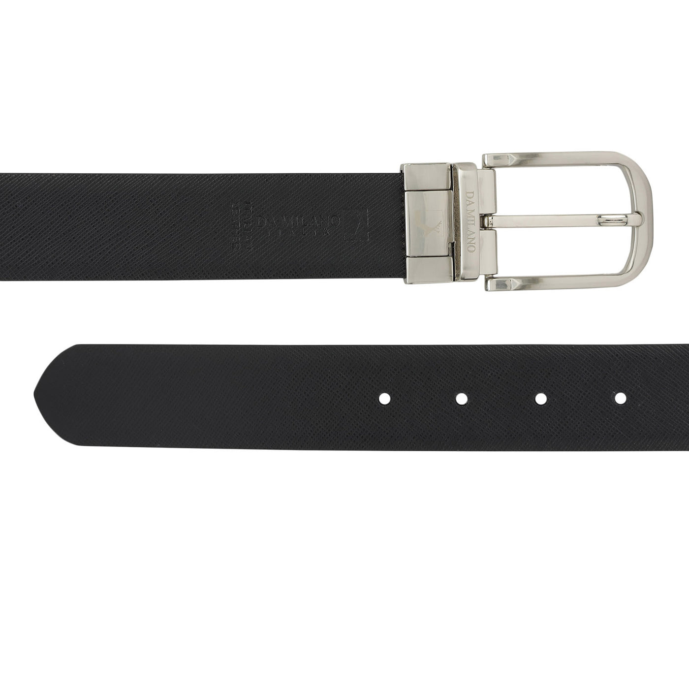 Chocolate Black Franzy Leather Mens Wallet & Belt Gift Set