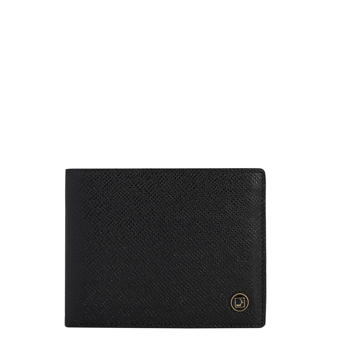 Saffiano Leather Men's Gift Set - Black