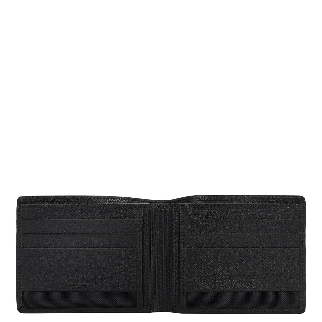 Saffiano Leather Men's Gift Set - Black
