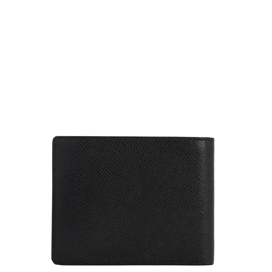 Saffiano Leather Men's Gift Set - Black