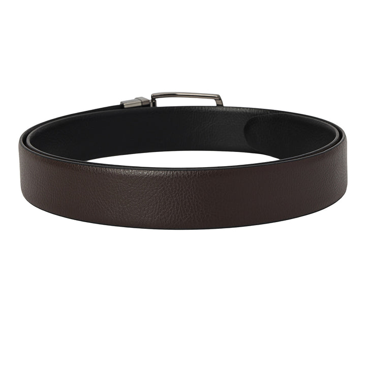 Pebble Leather  Men's Gift Set - Cognac & Black