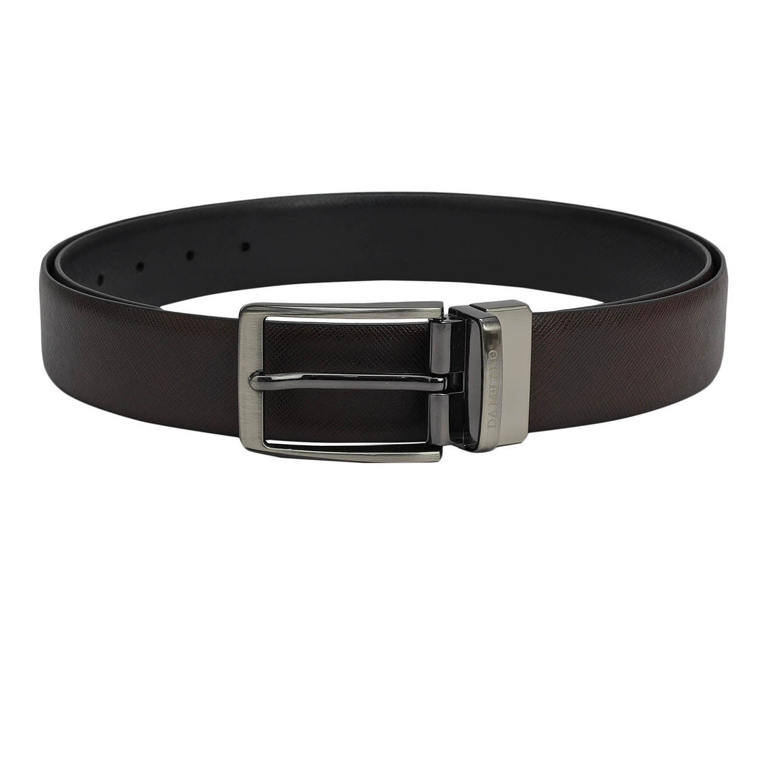 Date Saffiano Franzy Leather Mens Wallet & Belt Gift Set