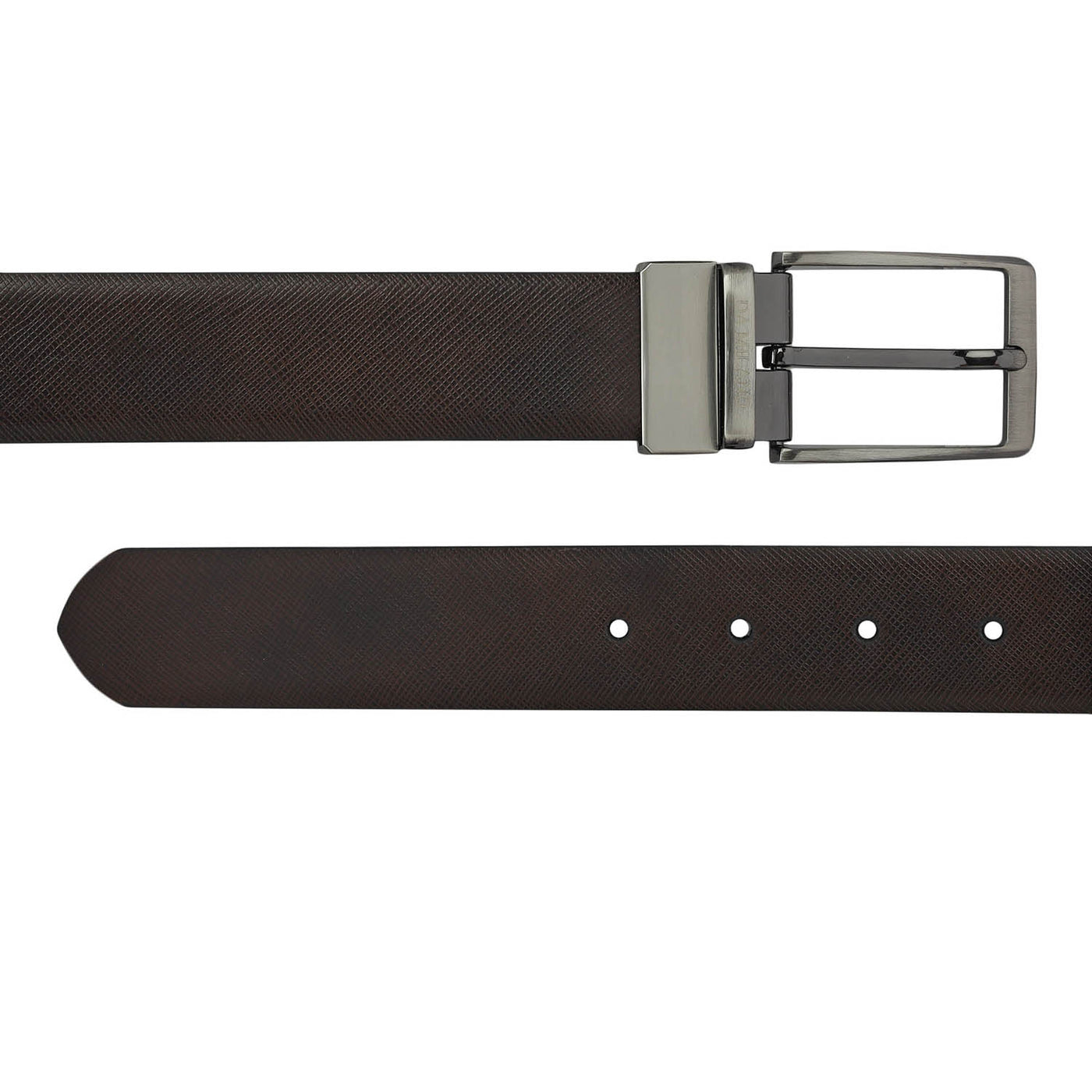 Date Saffiano Franzy Leather Mens Wallet & Belt Gift Set
