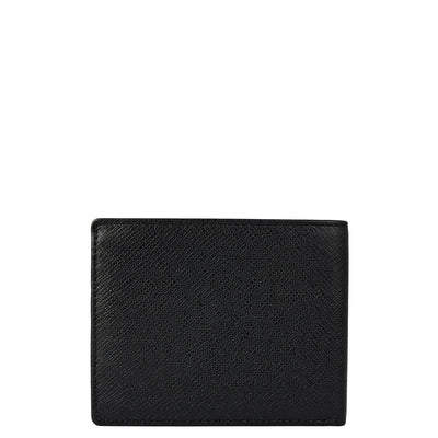 Black Saffiano Franzy Mens Wallet & Belt Gift Set