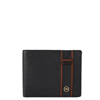 Black Saffiano Franzy Mens Wallet & Belt Gift Set