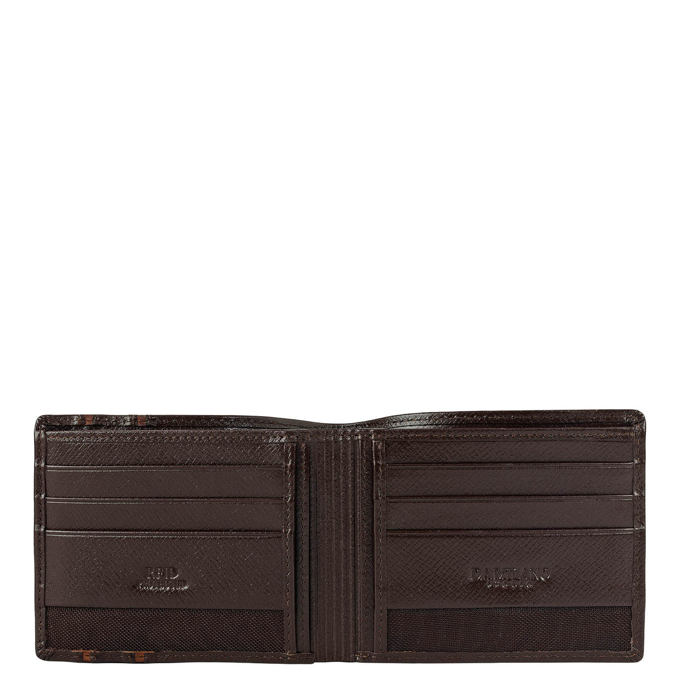 Chocolate Saffiano Franzy Mens Wallet & Belt Gift Set