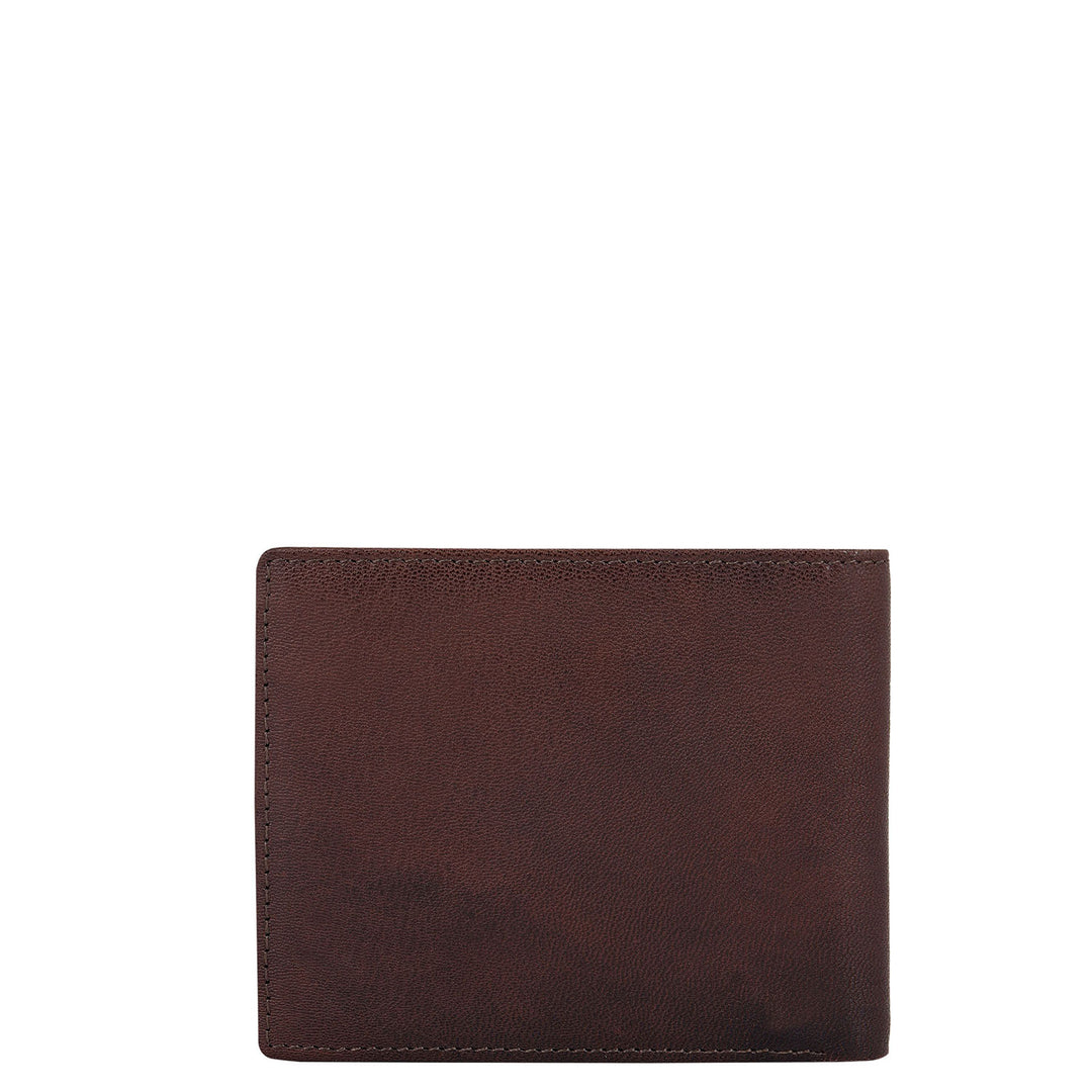 Plain Leather Men's Gift Set - Black & Cognac