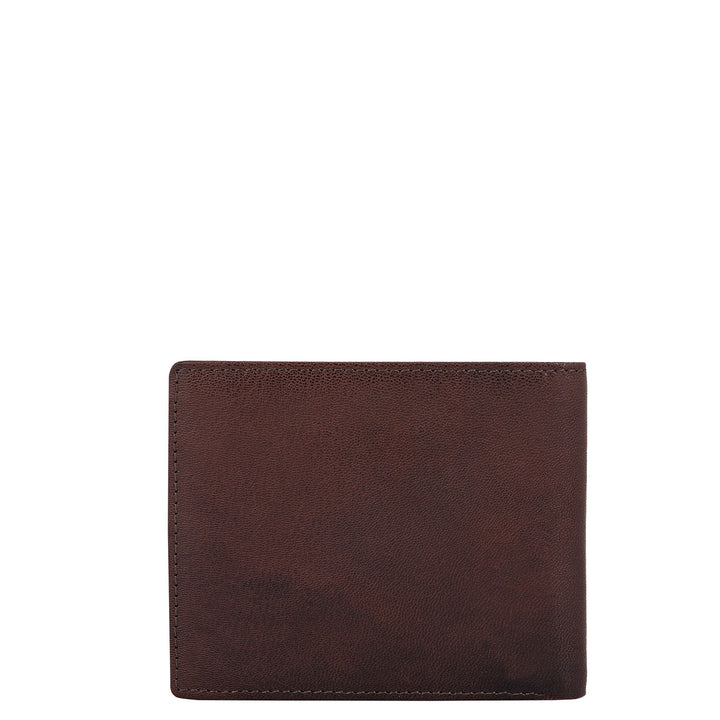 Plain Leather Men's Gift Set - Black & Cognac