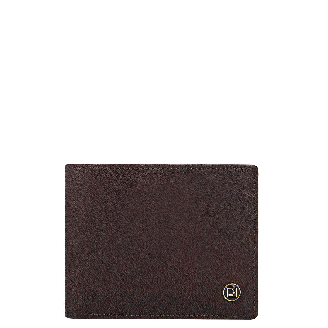 Plain Leather Men's Gift Set - Black & Cognac