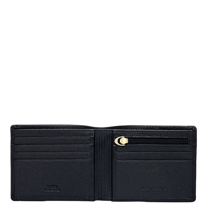 Black Croco Franzy Leather Mens Wallet & Belt Gift Set