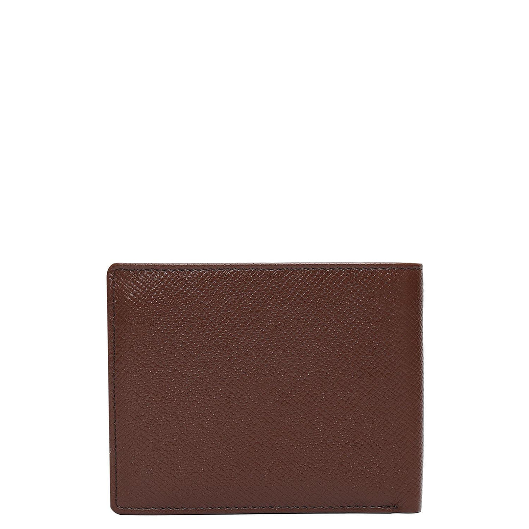 Date Saffiano Franzy Leather Mens Wallet & Belt Gift Set