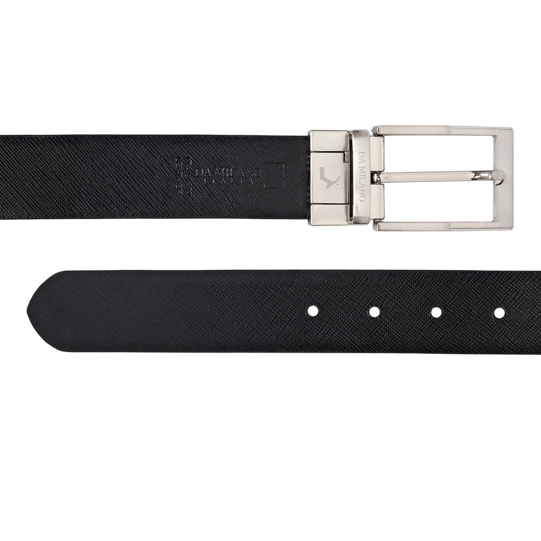 Date Saffiano Franzy Leather Mens Wallet & Belt Gift Set