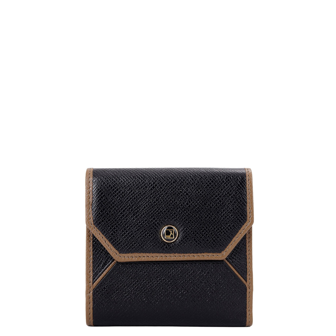 Saffiano Leather His & Her Gift Set - Black