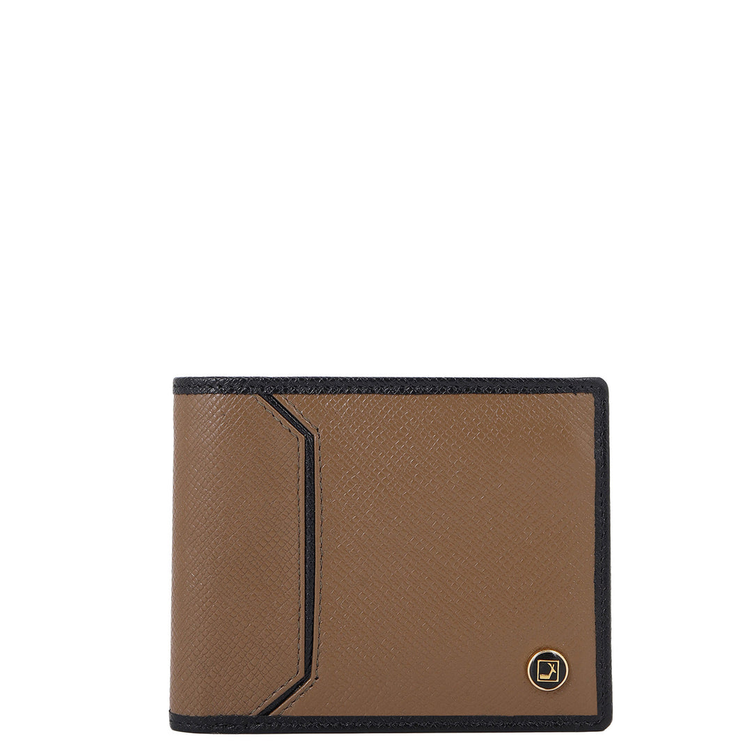 Saffiano Leather His & Her Gift Set - Cafe