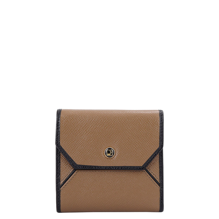Saffiano Leather His & Her Gift Set - Cafe