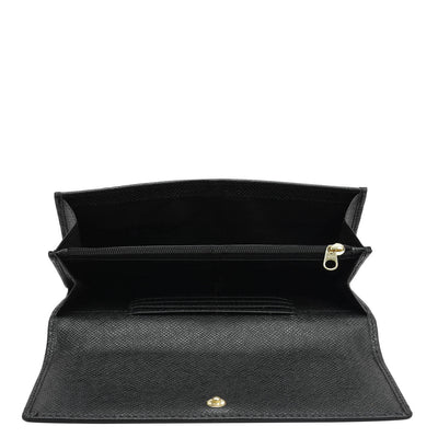 Black Croco Leather Mens & Ladies Wallet Gift Set