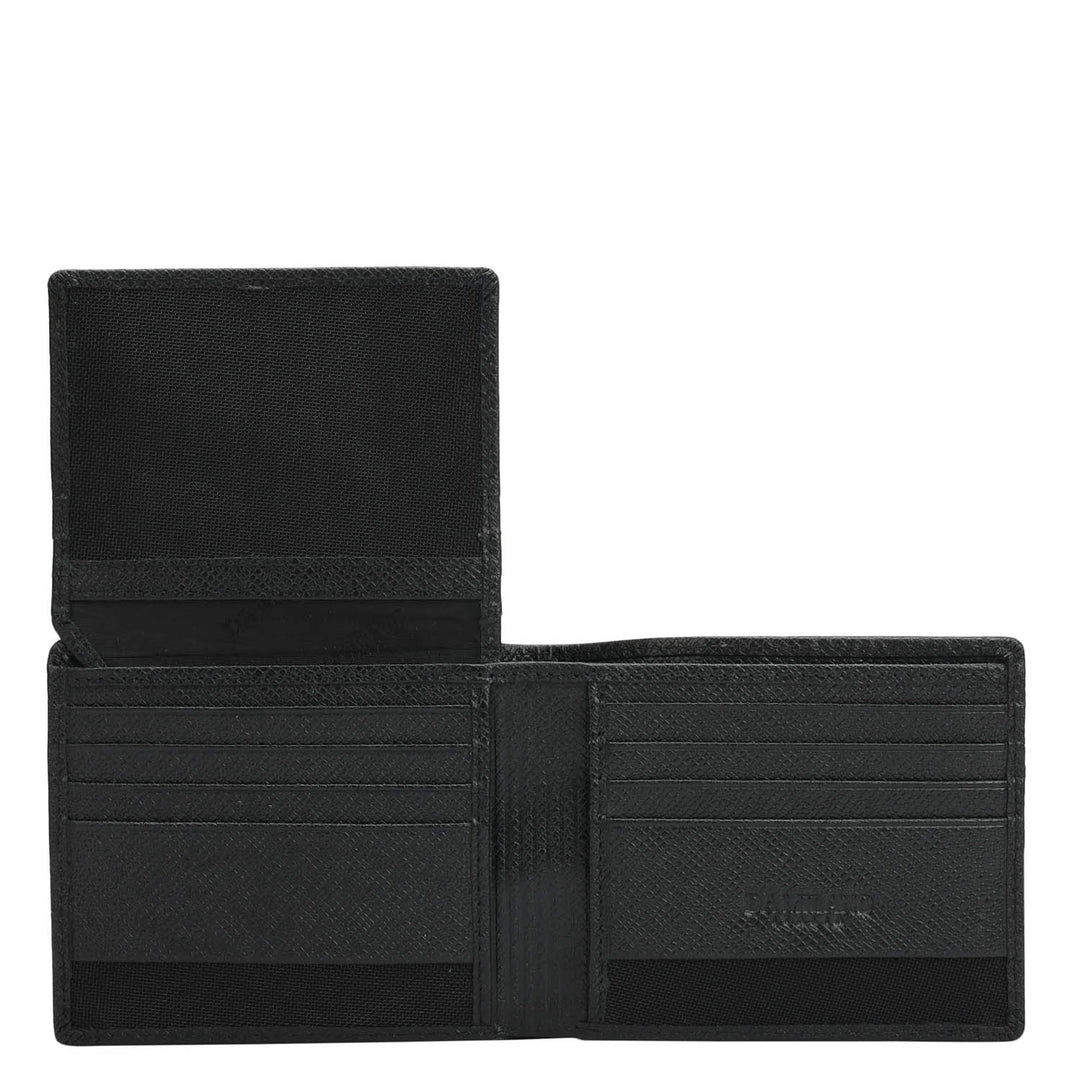 Black Croco Leather Mens & Ladies Wallet Gift Set