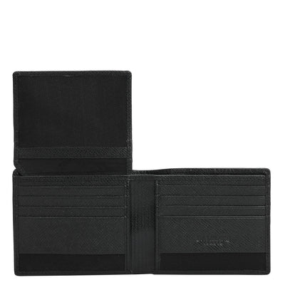 Black Croco Leather Mens & Ladies Wallet Gift Set
