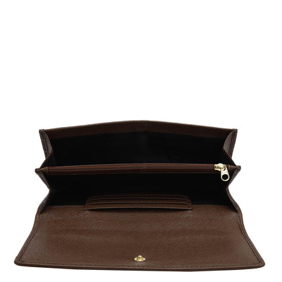 Brown Croco Leather Mens & Ladies Wallet Gift Set