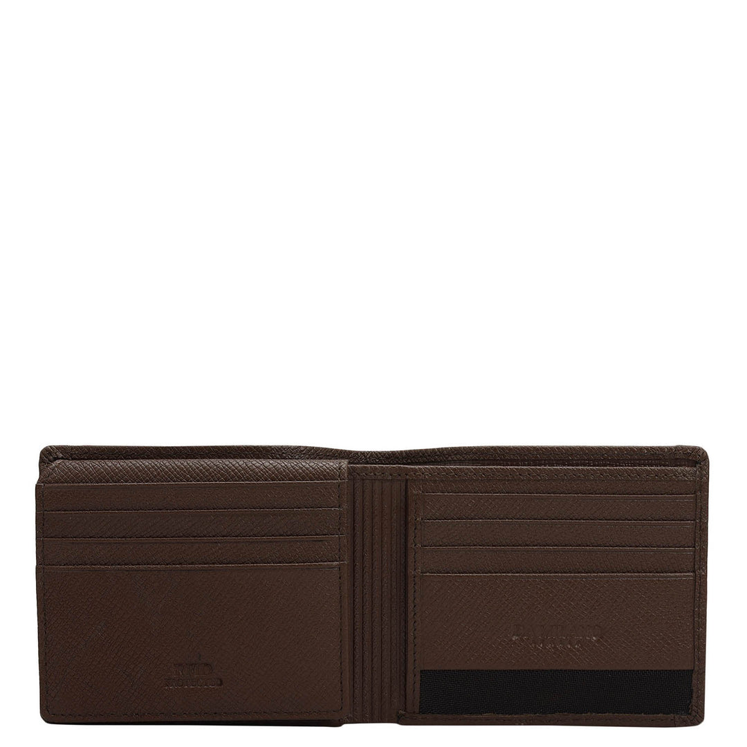 Brown Croco Leather Mens & Ladies Wallet Gift Set