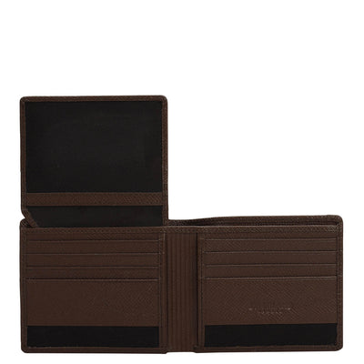Brown Croco Leather Mens & Ladies Wallet Gift Set
