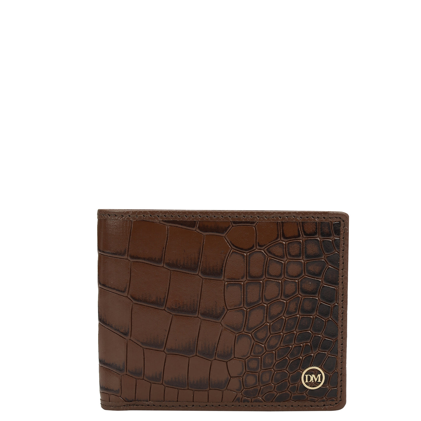 Date Croco Leather Mens & Ladies Wallet Gift Set