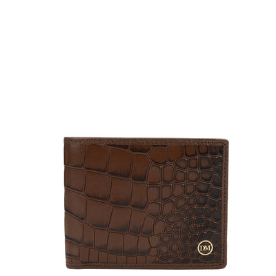 Date Croco Leather Mens & Ladies Wallet Gift Set