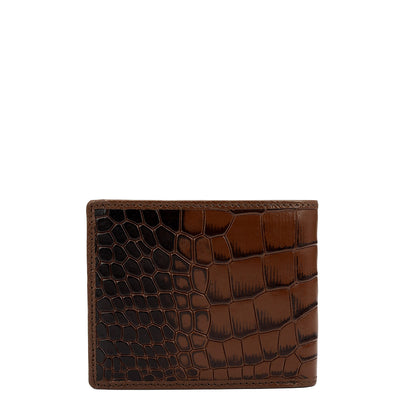 Date Croco Leather Mens & Ladies Wallet Gift Set