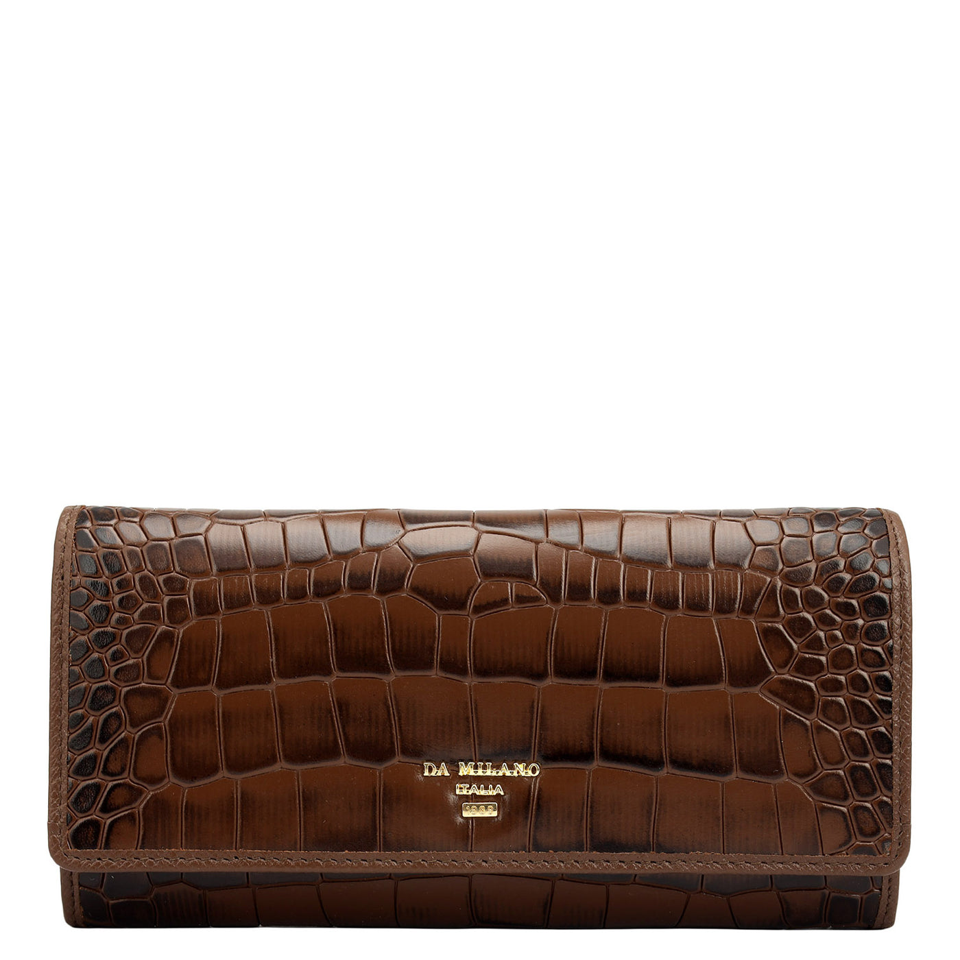 Date Croco Leather Mens & Ladies Wallet Gift Set