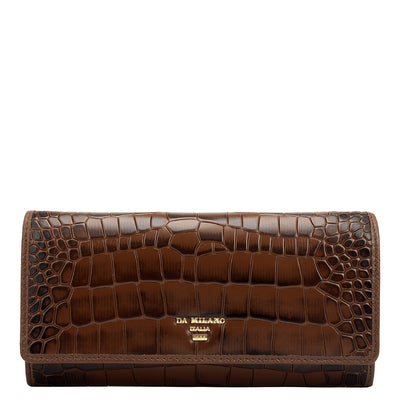 Date Croco Leather Mens & Ladies Wallet Gift Set