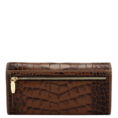 Date Croco Leather Mens & Ladies Wallet Gift Set