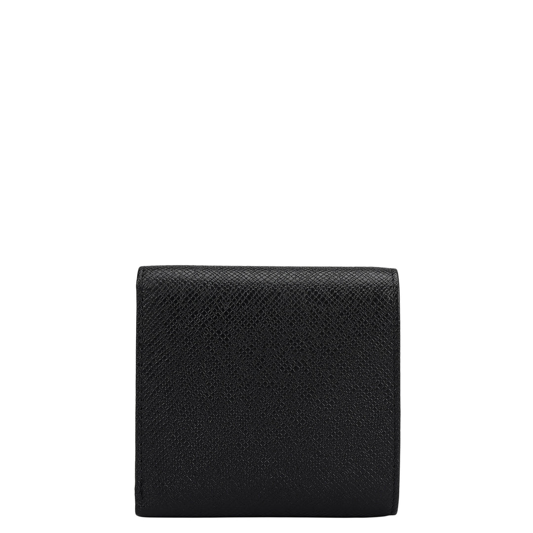Black Franzy Leather Mens & Ladies Wallet Gift Set