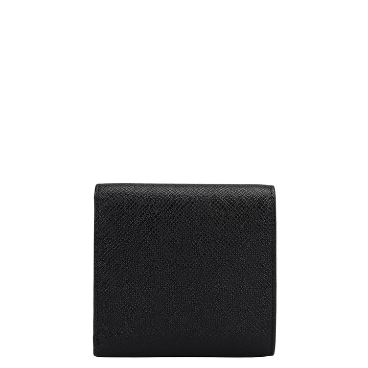 Black Franzy Leather Mens & Ladies Wallet Gift Set